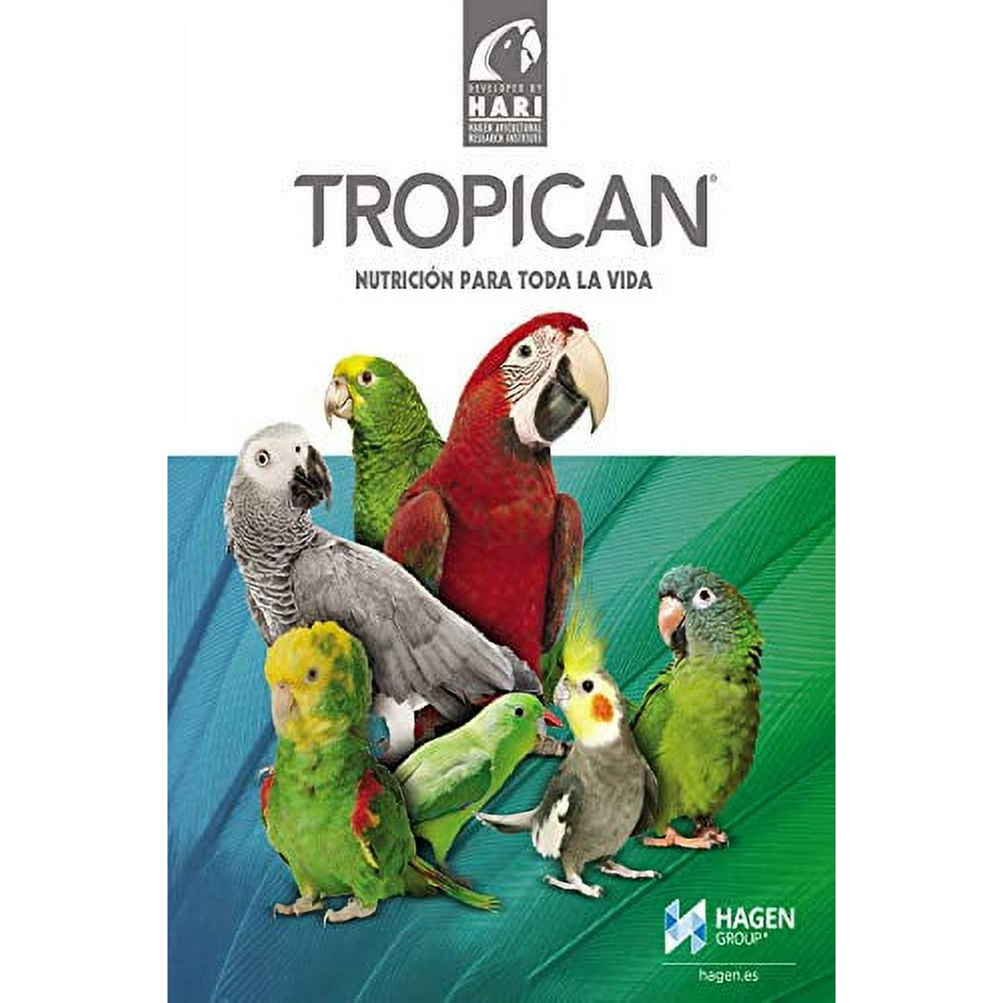 Hagen Hari Tropican Hand-Feeding Formula Baby Optimal Growth Parrot Bird Food