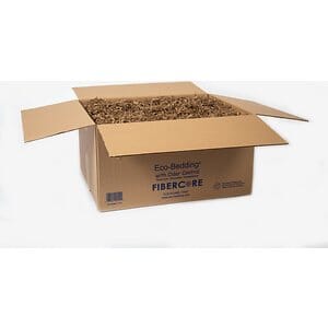 Fibercore Compact Odor-Control Eco Paper Bird and Small Animal Bedding 10 Pounds