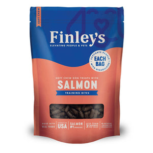 Finley's Trainer Bites Salmon Soft Chew Dog Training Treats