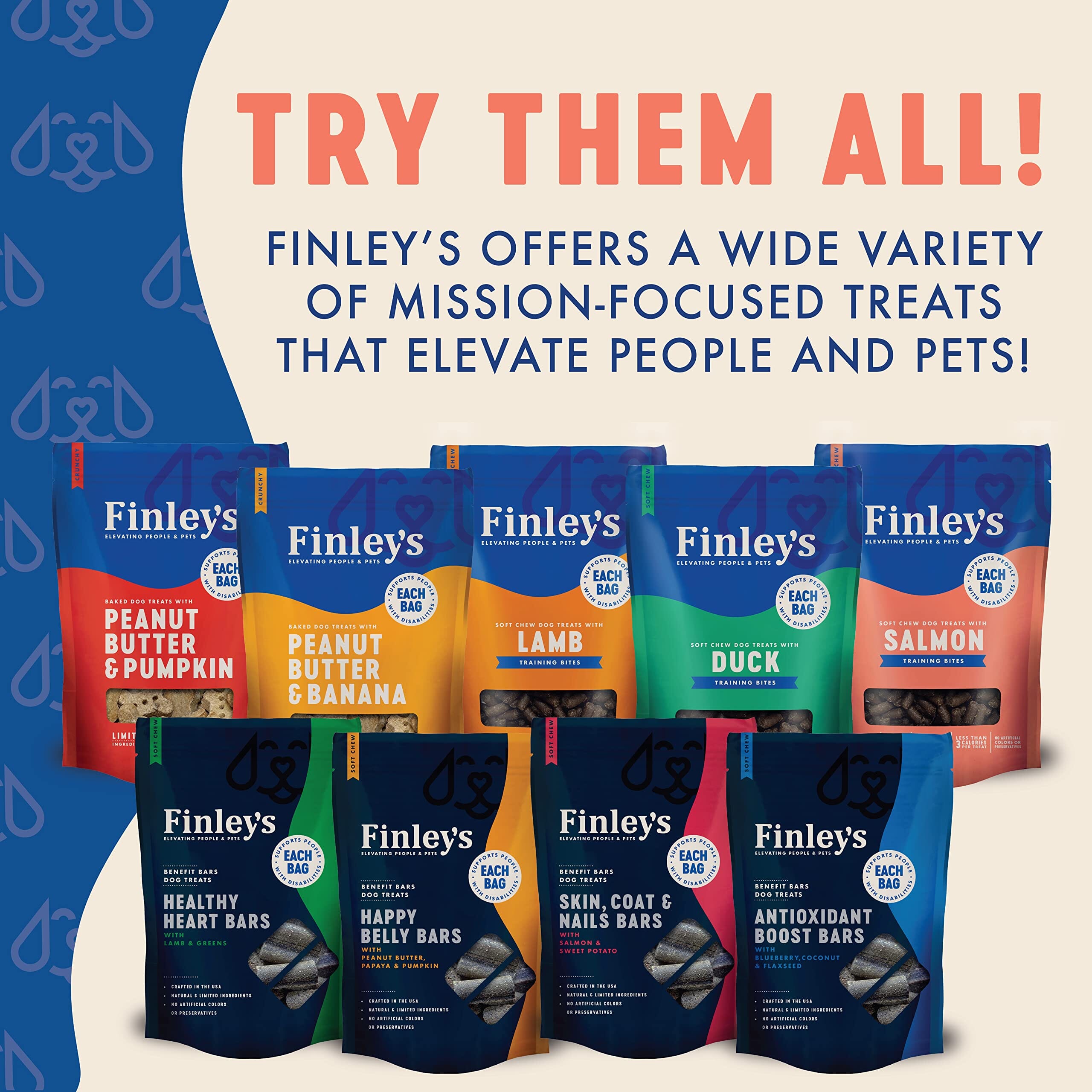 Finley's Trainer Bites Salmon Soft Chew Dog Training Treats  