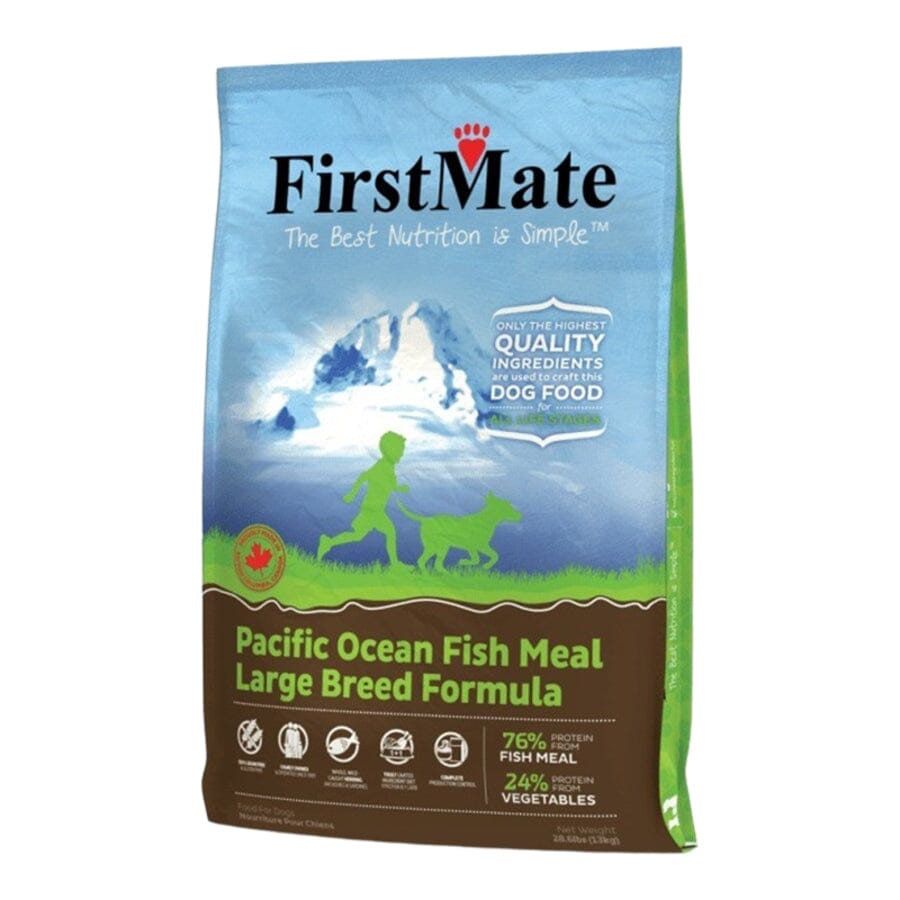 FirstMate Limited Ingredient Diet Grain-Free Pacific Oceanfish and Veggie Large-Breed Dry Dog Food - 25 Lbs