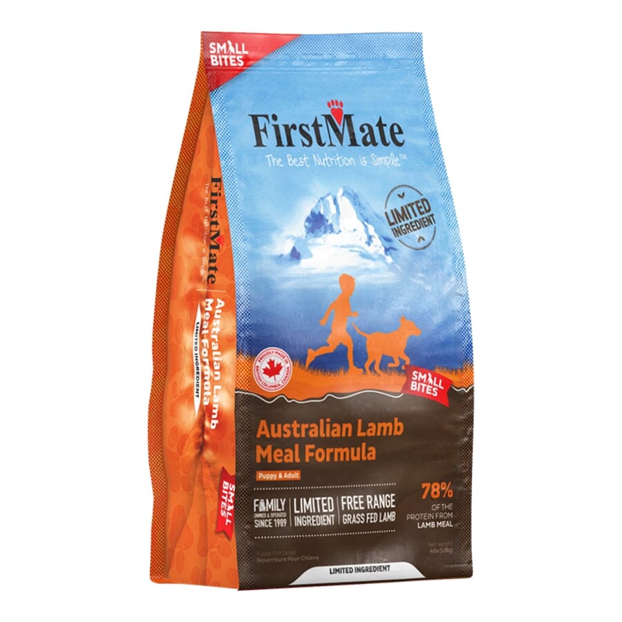 FirstMate Limited Ingredient Diet Grain-Free Small Bites Australian Lamb Dry Dog Food