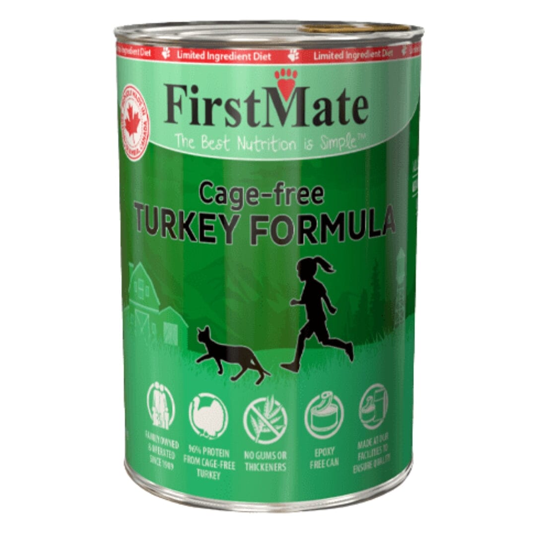 Firstmate Limited Ingredient Diet Turkey Canned Cat Food - 12.2 Oz - Case of 12