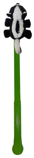 Flingerz Furry-Skunk Fling and Fetch Launcher with Plush Squeaking Skunk Dog Toy Default Title