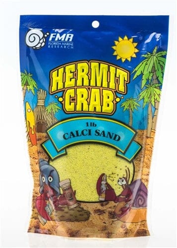 Florida Marine Research Hermit Crab Calcium Sand Assorted- Neon - 1 lb