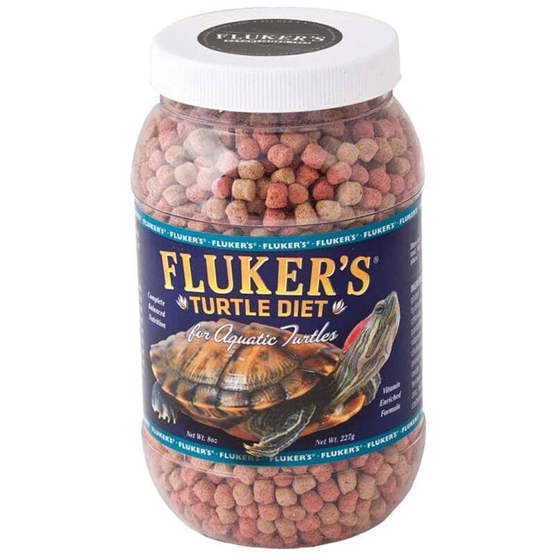 Fluker's Aquatic Turtle Diet Pellets Reptile Turtle Food 8 Ounce