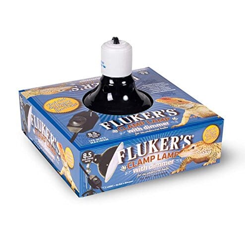 Fluker's Clamp Lamp with Dimmer - 8.5"
