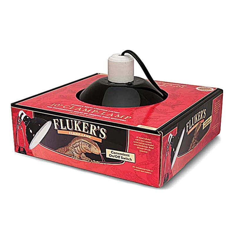 Fluker's Clamp Lamp with Switch - 10"
