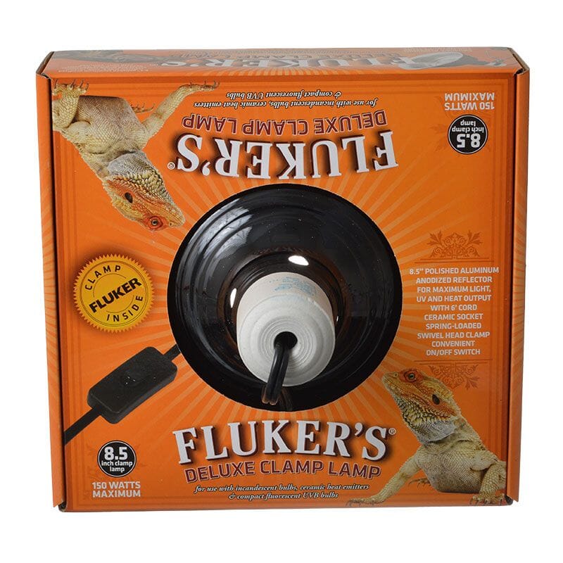Fluker's Clamp Lamp with Switch - 8.5"