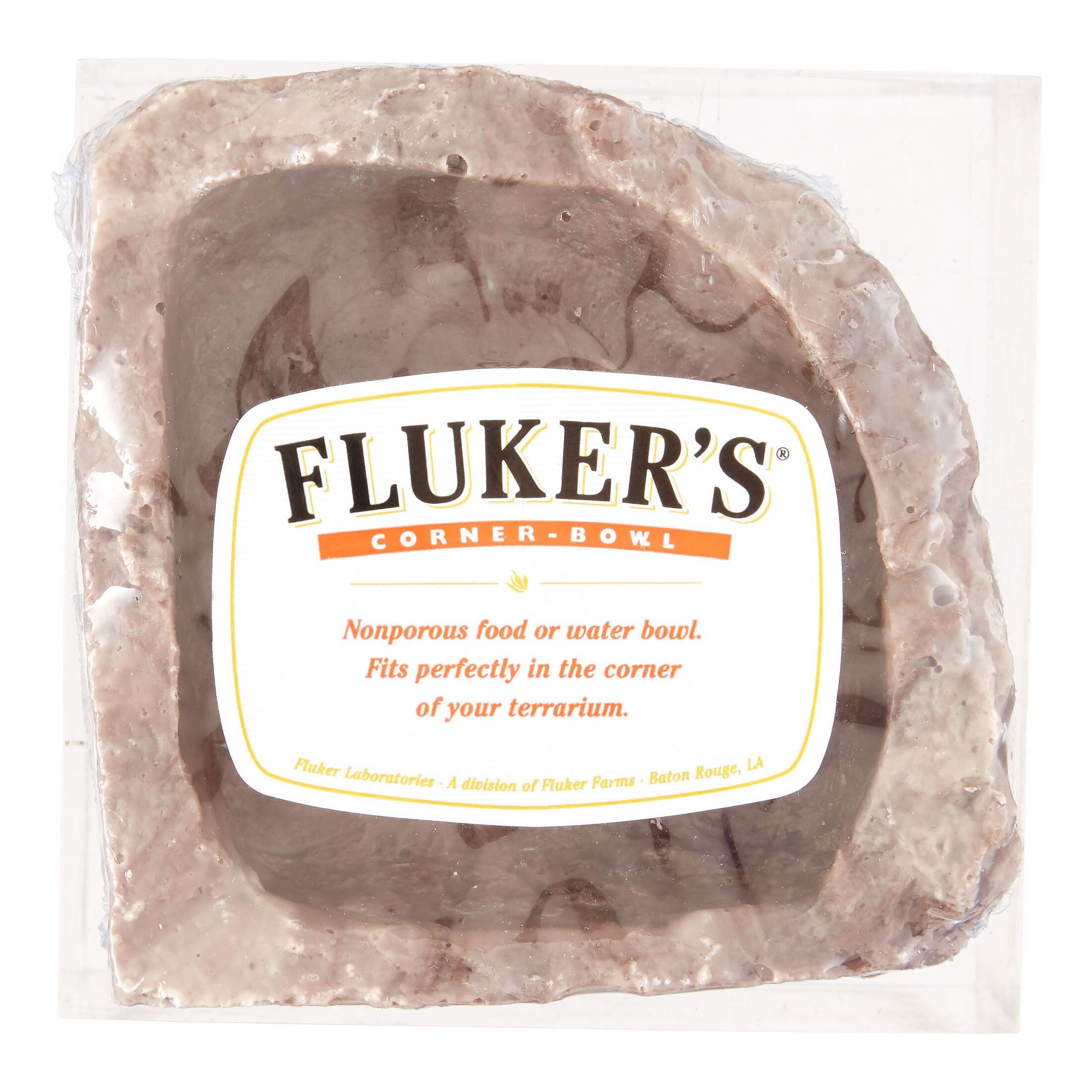 Fluker's Corner Bowl Reptile Terrarium Décor Small