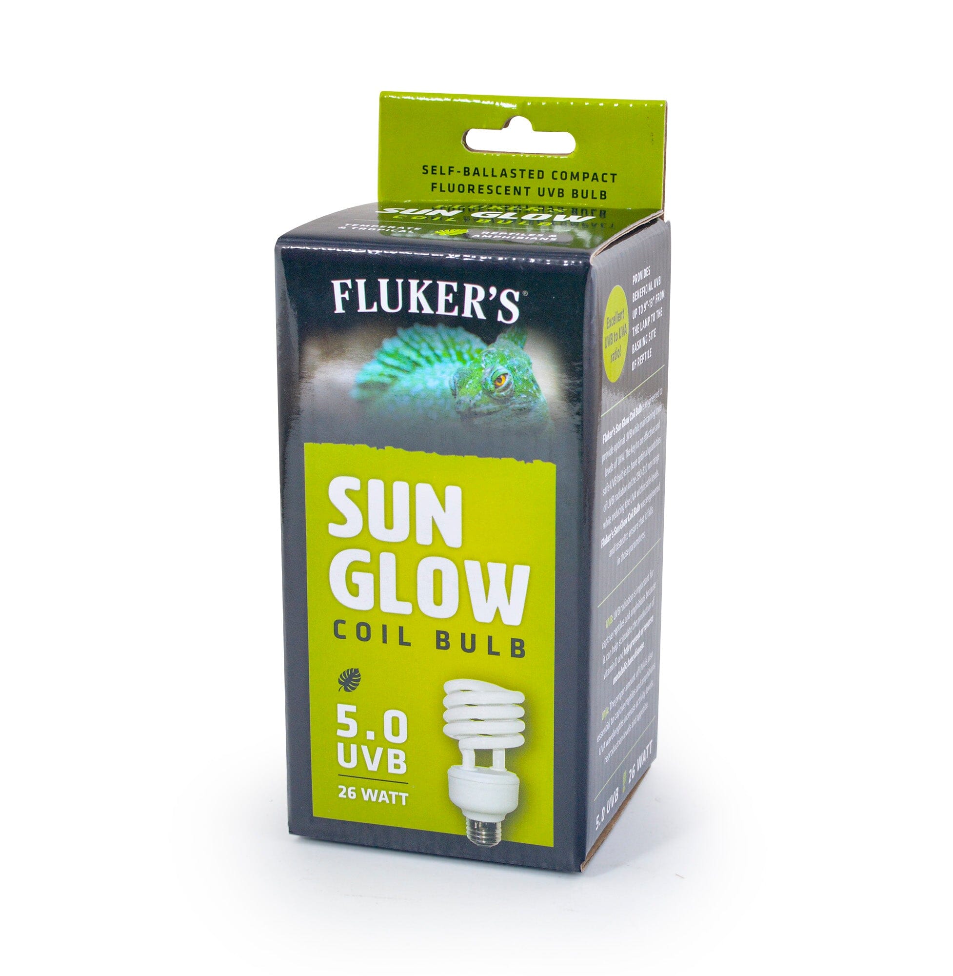 Fluker's Sun Glow Coil Bulb - Tropical - 26 W