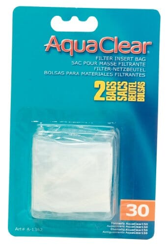 Fluval AquaClear 30 Nylon Aquarium Filter Media Bags - 2 Pack Default Title