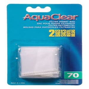 Fluval AquaClear 70 Nylon Aquarium Filter Media Bags - 2 Pack Default Title