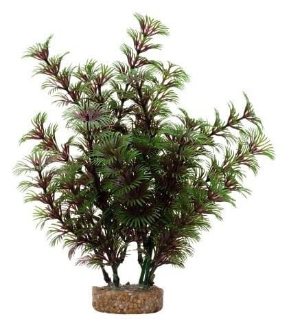 Fluval AquaLife Red and Green Cabomba Plastic Plant Aquarium Décor - 8 Inch Inch Default Title
