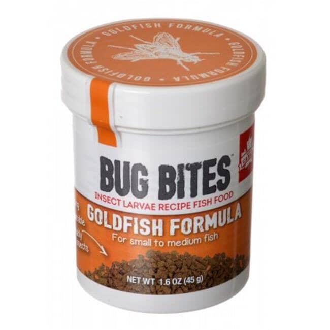 Fluval Bug Bites Insect Goldfish Granules for Small-Medium Freshwater Fish Food - 1.59 Oz Default Title