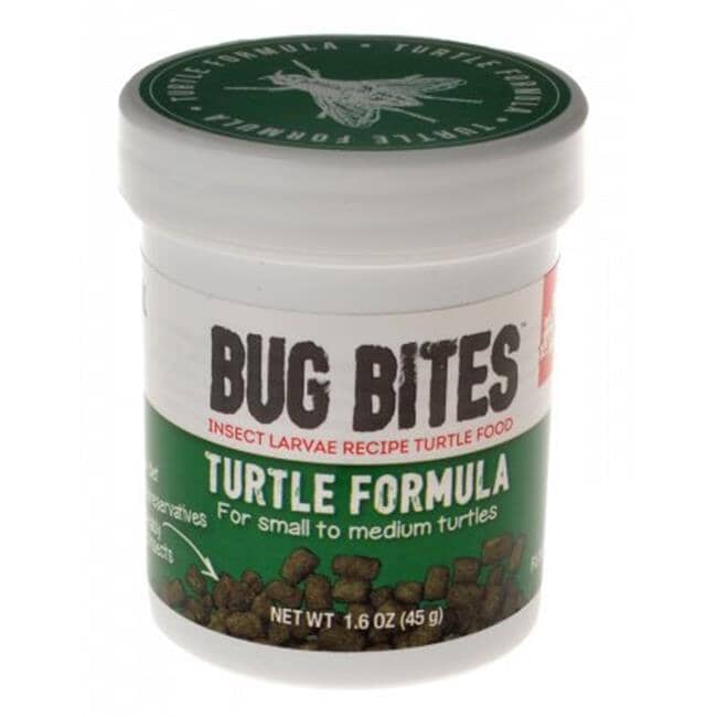 Box Turtle Pellets Fluval Bug Bites Insect Turtle Food Pellets for Small-Medium Sized ...
