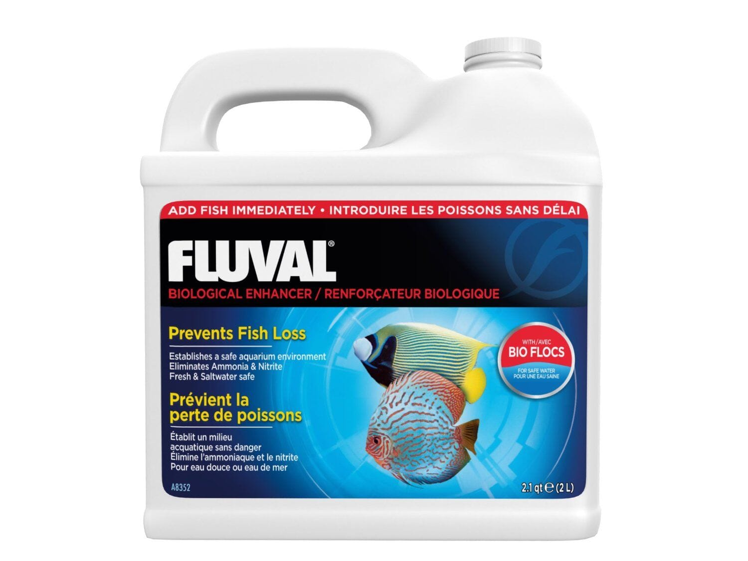 Fluval Cycle Ammonia and Nitrite Eliminating Biological Enhancer Aquarium Water Treatment 67 Ounce
