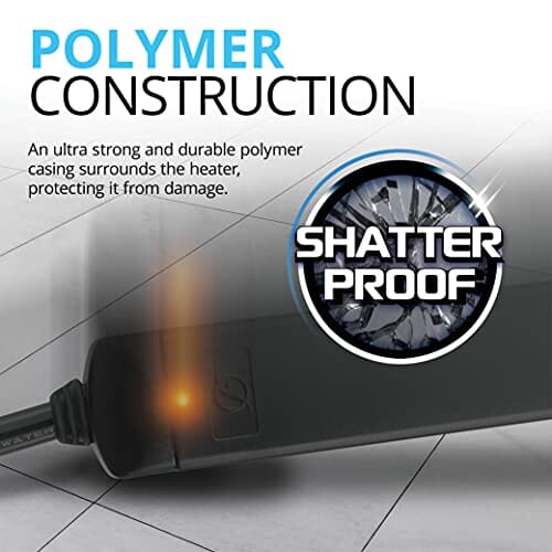 Fluval P-Series P50 Pre-Set Submersible Aquarium Heater - 50 Watt - Up to 15 Gallons