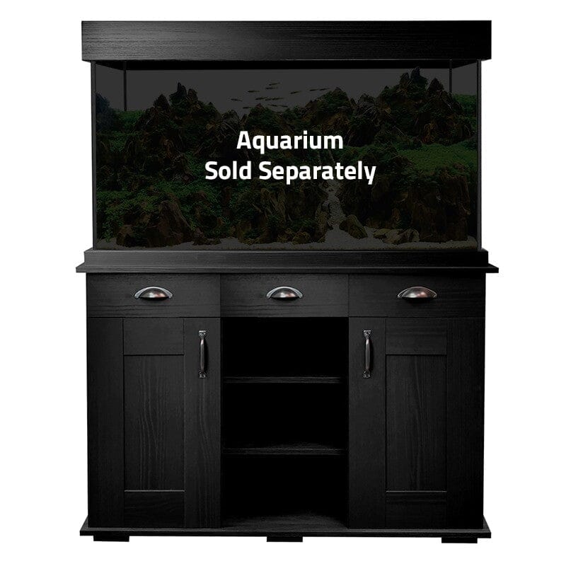 Fluval Shaker Aquarium Stand - Black Oak - For 66 Gallon Aquarium - L:44 X W:17 X H:31 Inches