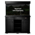 Fluval Shaker Aquarium Stand - Black Oak - For 66 Gallon Aquarium - L:44 X W:17 X H:31 Inches