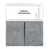 Fluval Siena Cabinet Stand - Chicago Concrete Gray - 88 Gallon