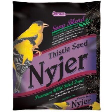 F.M. Brown's Song Blend Nyjer Thistle Seed Premium Wild Bird Food - 2 Lbs - Case of 6 Default Title