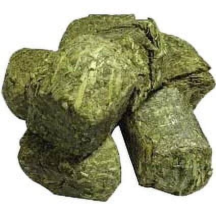 F.M. Brown's Timothy Hay Cubes Rabbit Guinea Pig and Chinchilla Small Animal Treats - 10 Oz