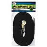 Four Paws Cotton Web Training Dog Lead Leash - Black 20 Feet