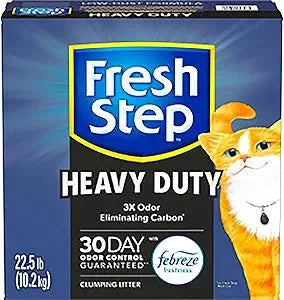 Fresh Step Heavy Duty 30-Day Clumping Scented Odor Control Cat Litter - 22.5lbs Default Title