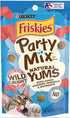 Friskies Party Mix Natural Yums with Real Tuna Cat Treats  