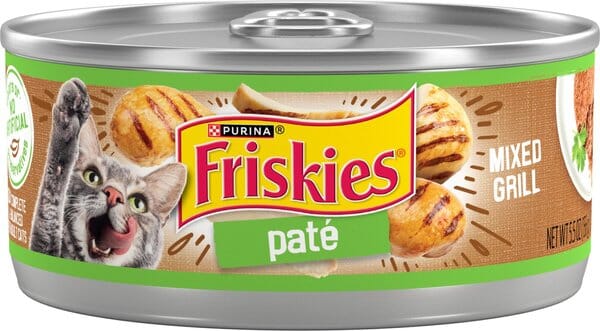 Friskies Pate Mixed Grill Canned Cat Food  