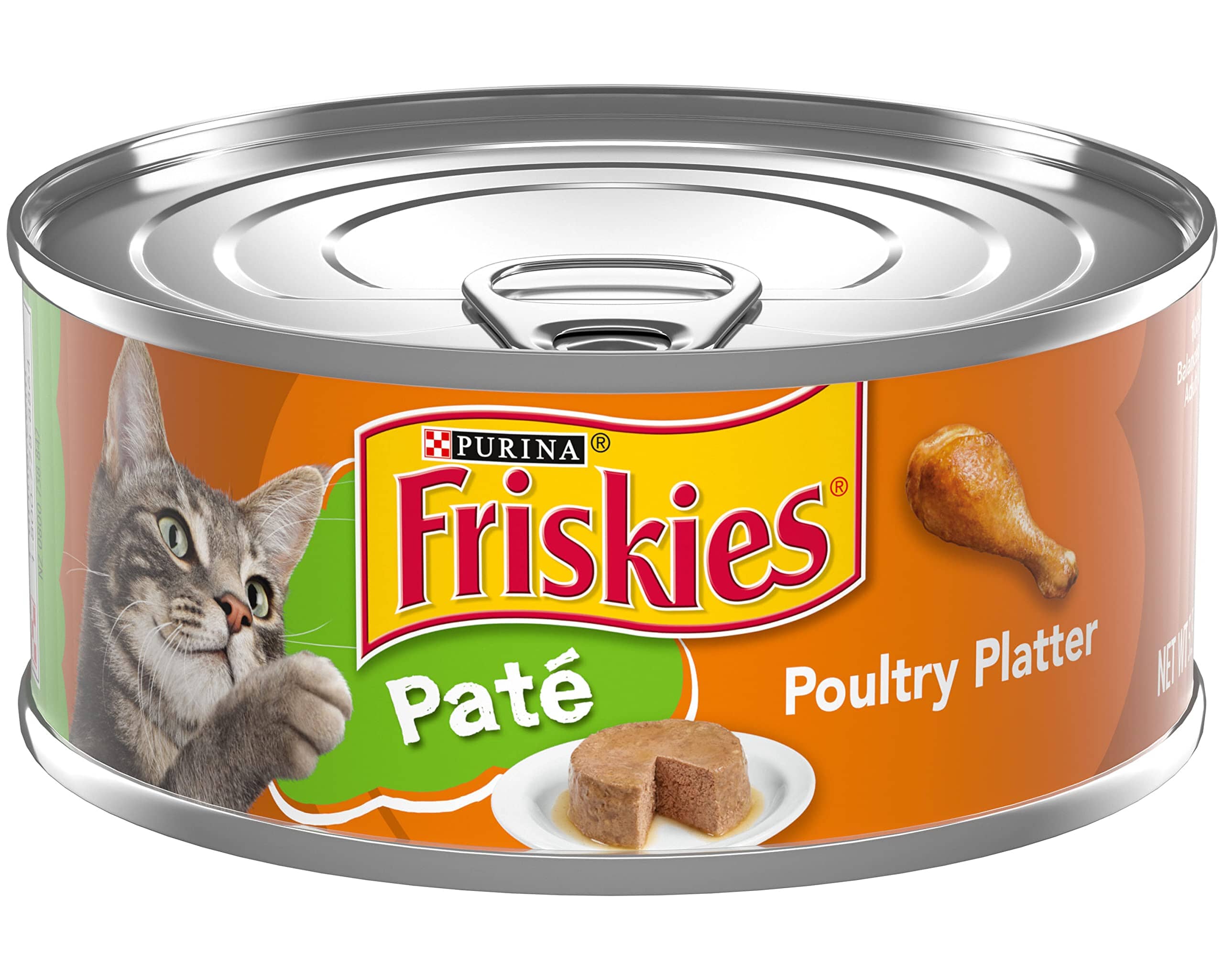 Friskies Pate Poultry Platter Canned Cat Food  