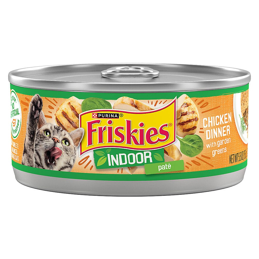 Friskies Selects Indoor Classic Chicken Entree Canned Cat Food  