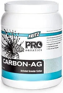 Fritz Aquatics Pro Carbon-AG Activated Granular Carbon Pellets for Aquarium Filters 64 Ounce
