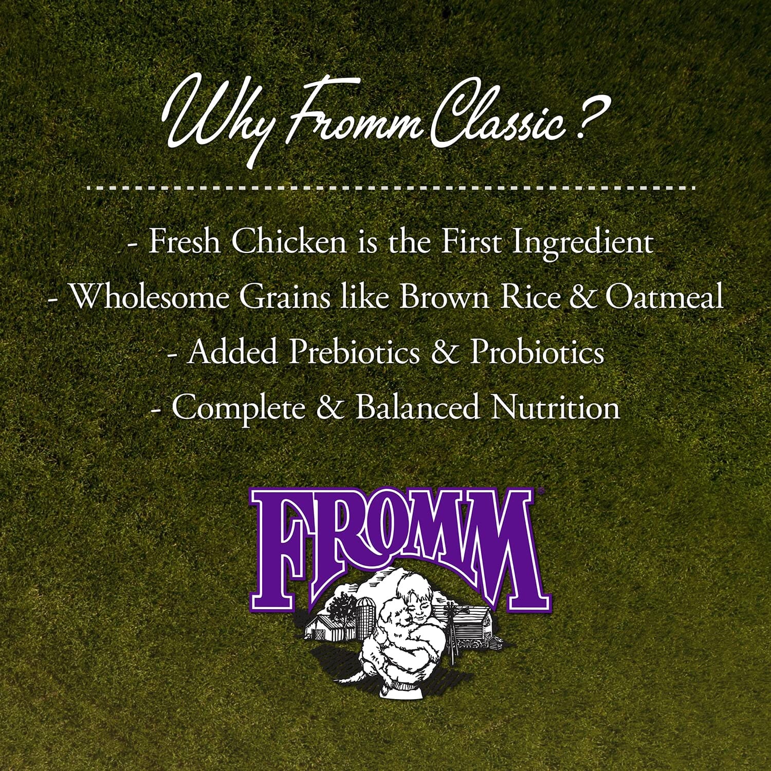 FROMM Classic Adult Premium Chicken Dry Dog Food  