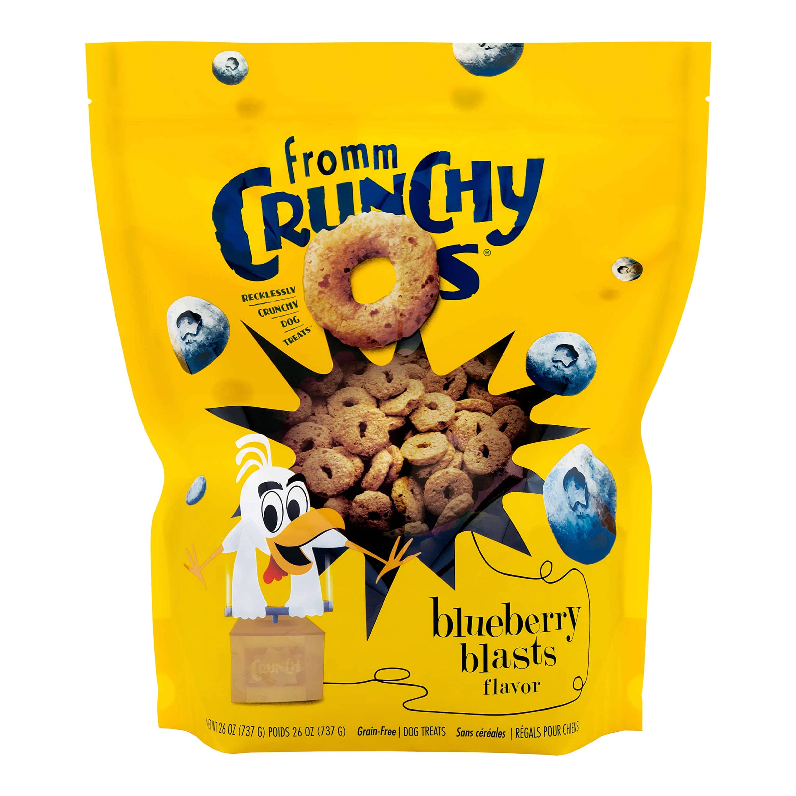 FROMM CrunchyO's Bluberry Blasts Crunchy Dog Treats 26 Oz 