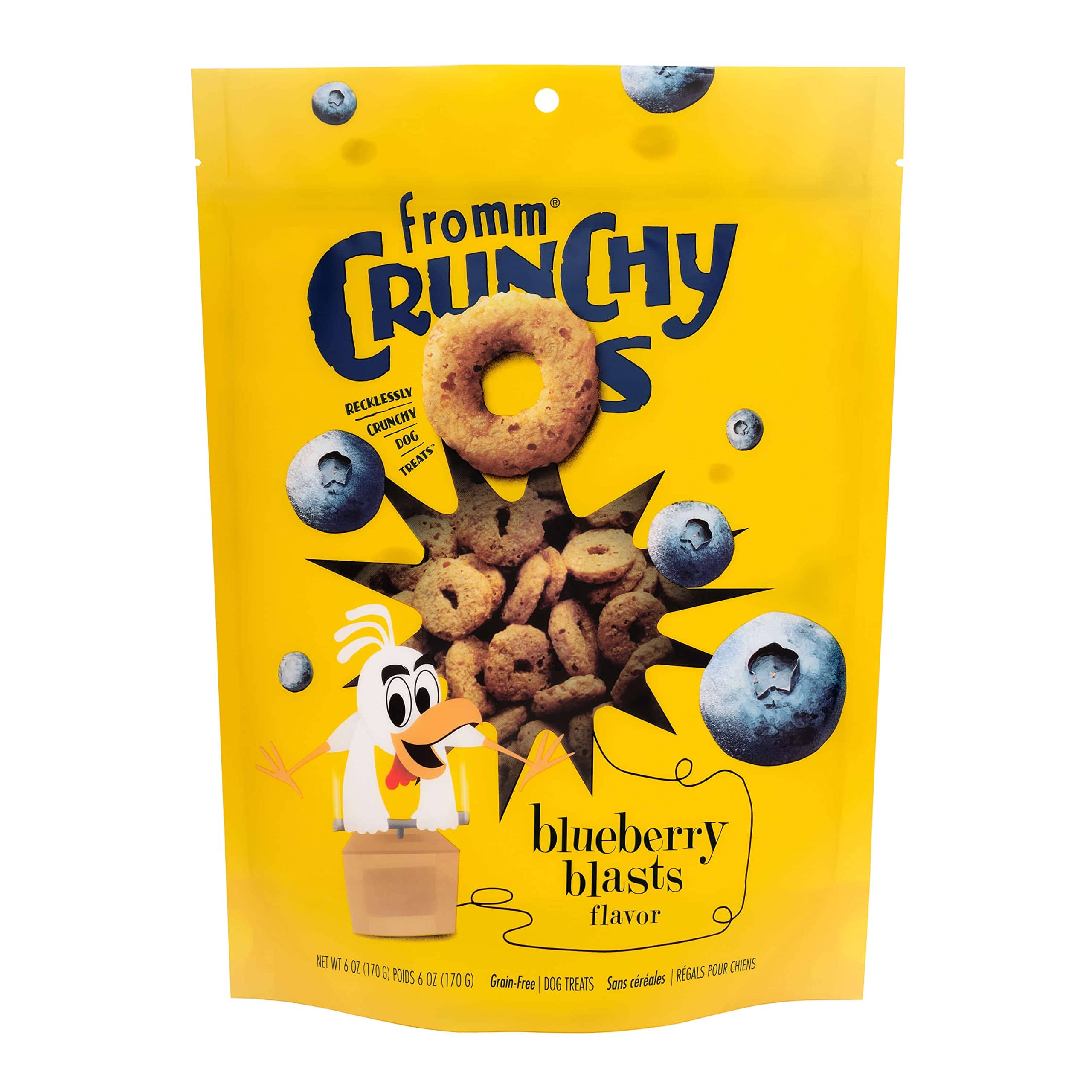 FROMM CrunchyO's Bluberry Blasts Crunchy Dog Treats 6 Oz 