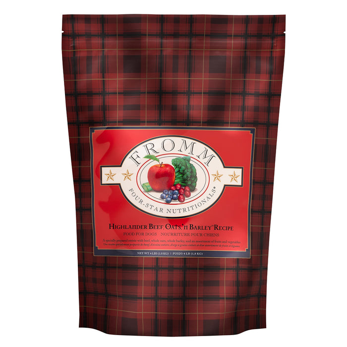FROMM Four-Star Nutritionals Highlander Beef Oats and Barley Dry Dog Food