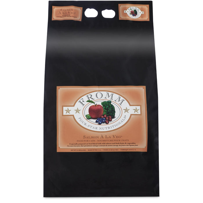 FROMM Four-Star Nutritionals Salmon A La Veg Dry Cat Food