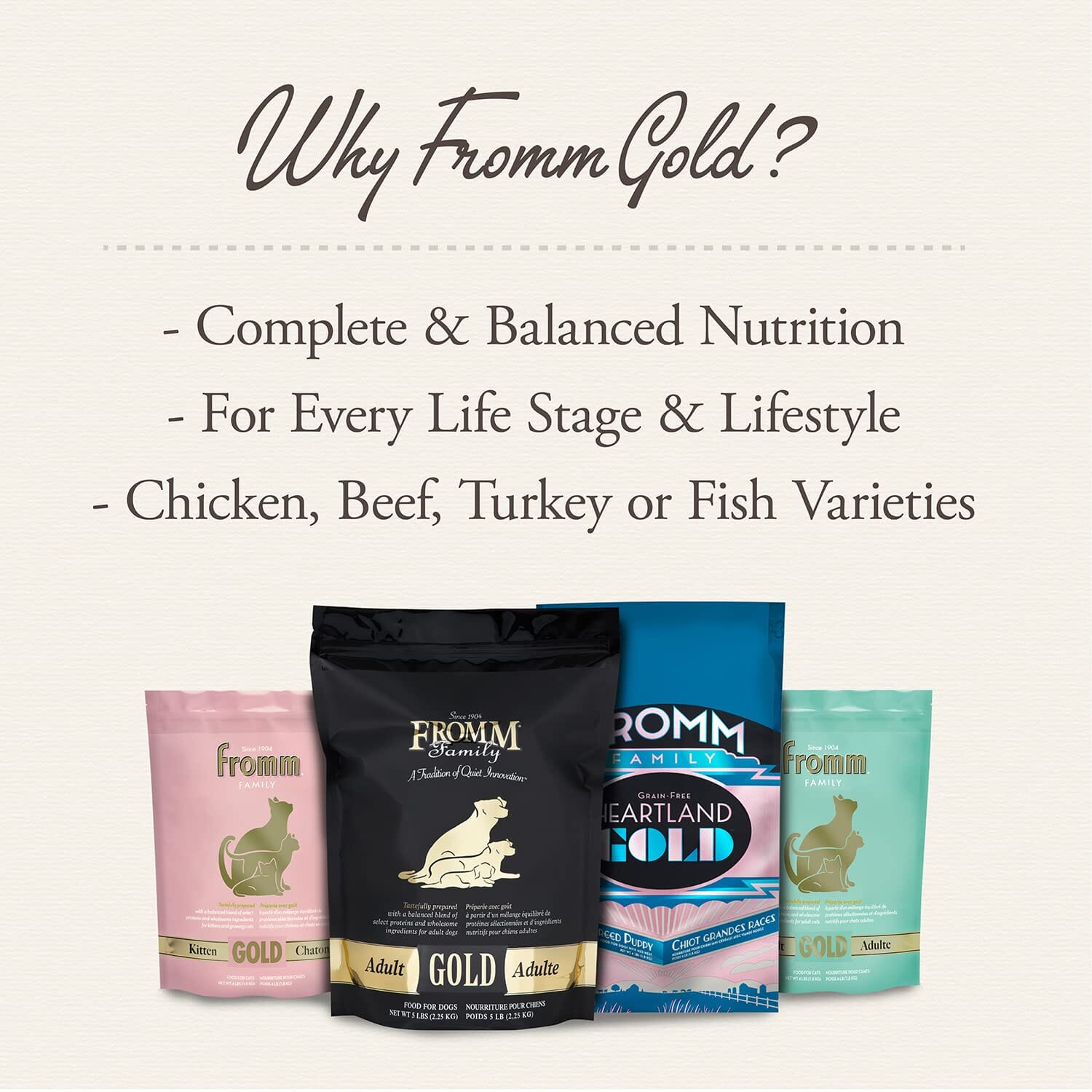 FROMM Gold Coast Weight Management Grain-Free Whitefish Dry Dog Food  