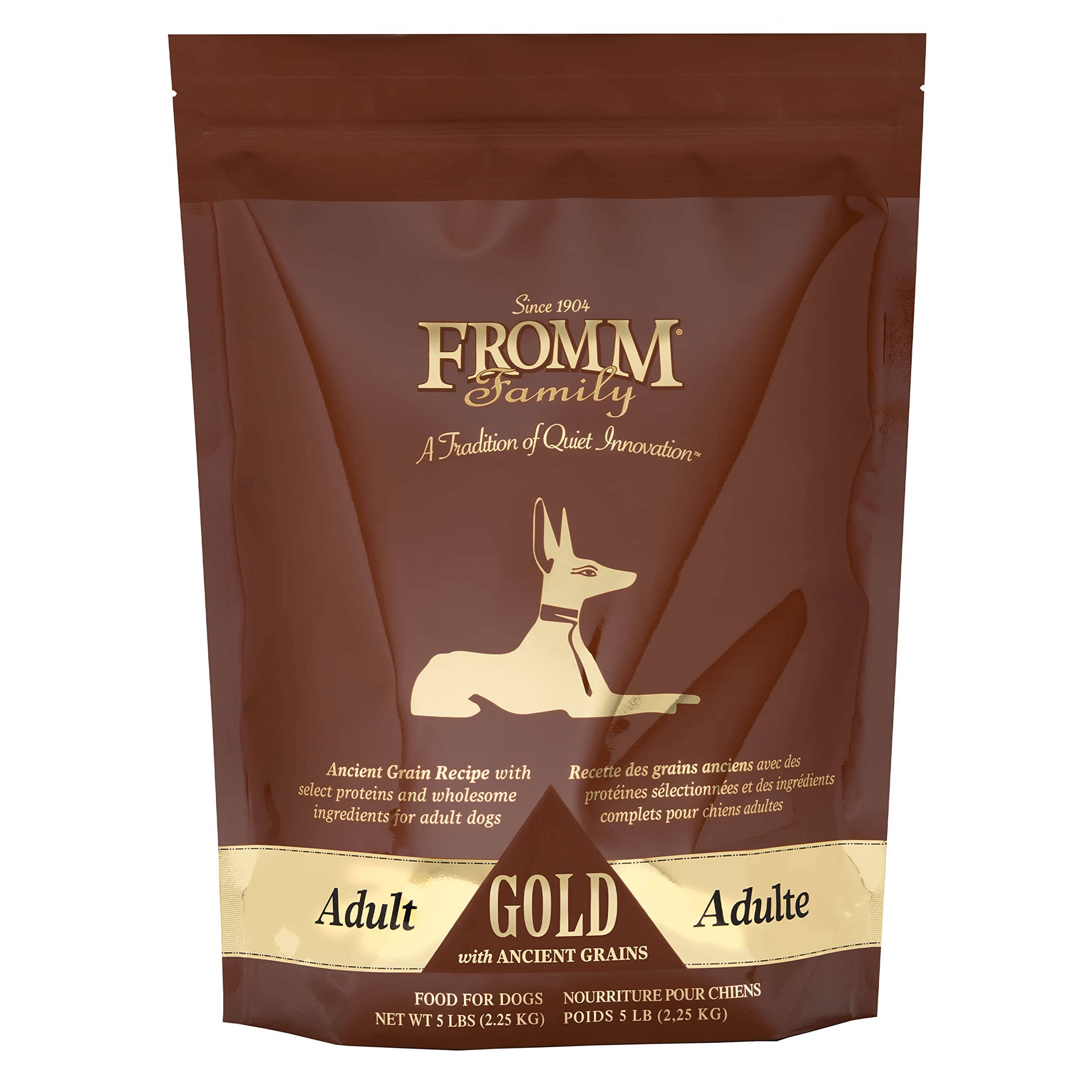 FROMM Gold Premium Ancient Grains Chicken Dry Dog Food 5 Lbs 