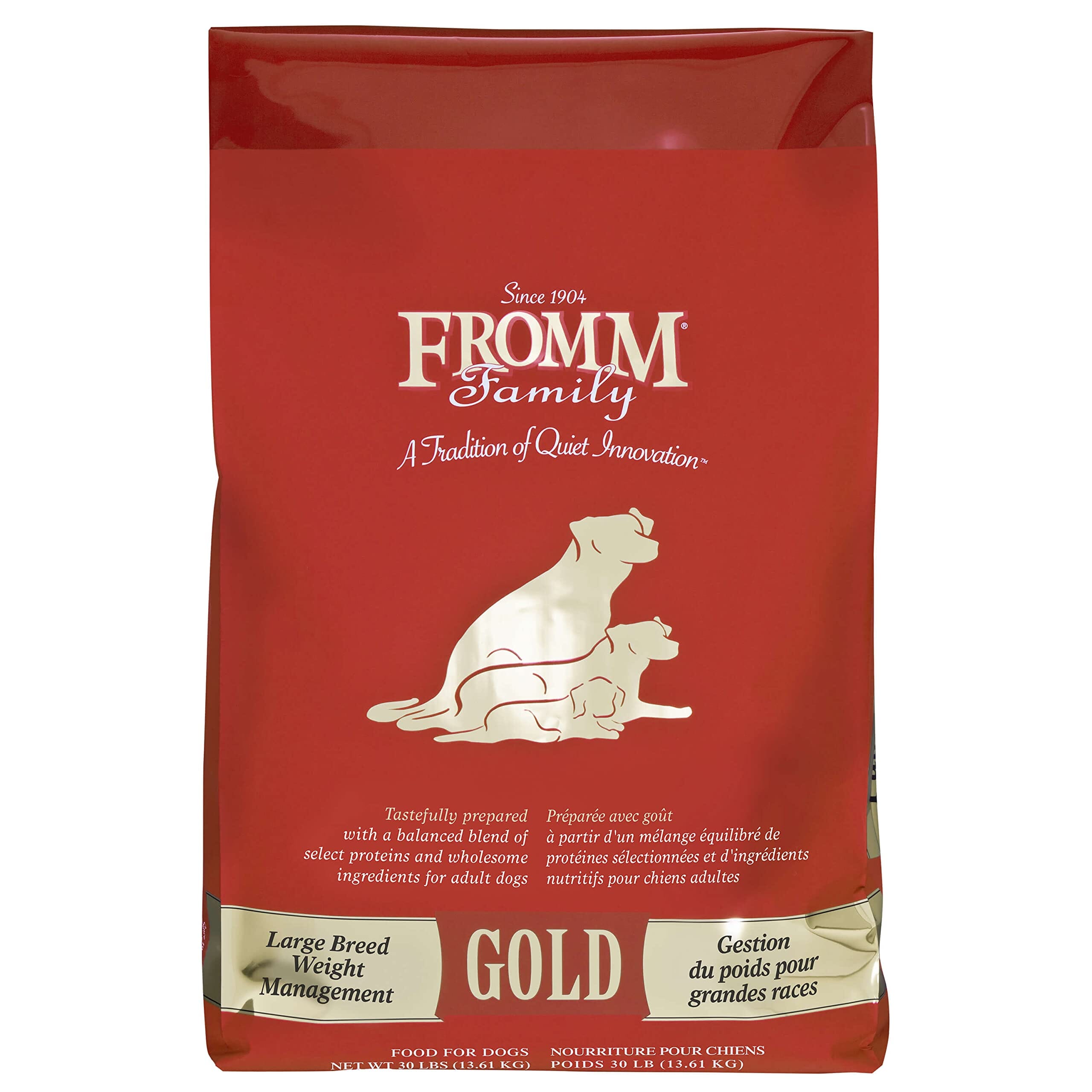 FROMM Gold Premium Weight Management Large-Breed Dry Dog Food 30 Lbs 