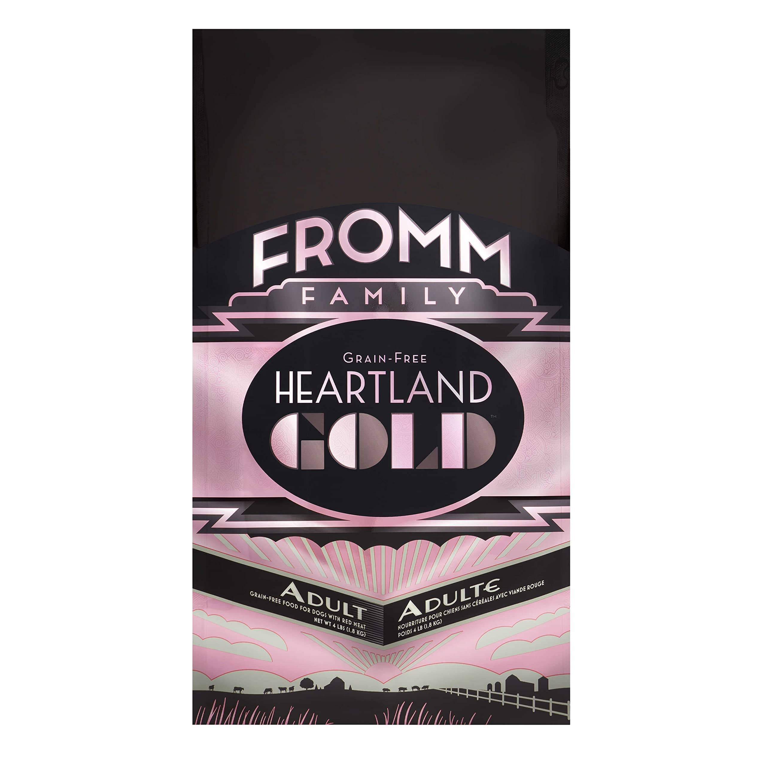 FROMM Heartland Gold Adult Small and Medium-Breed Grain-Free Dry Dog Food 4 Lbs 