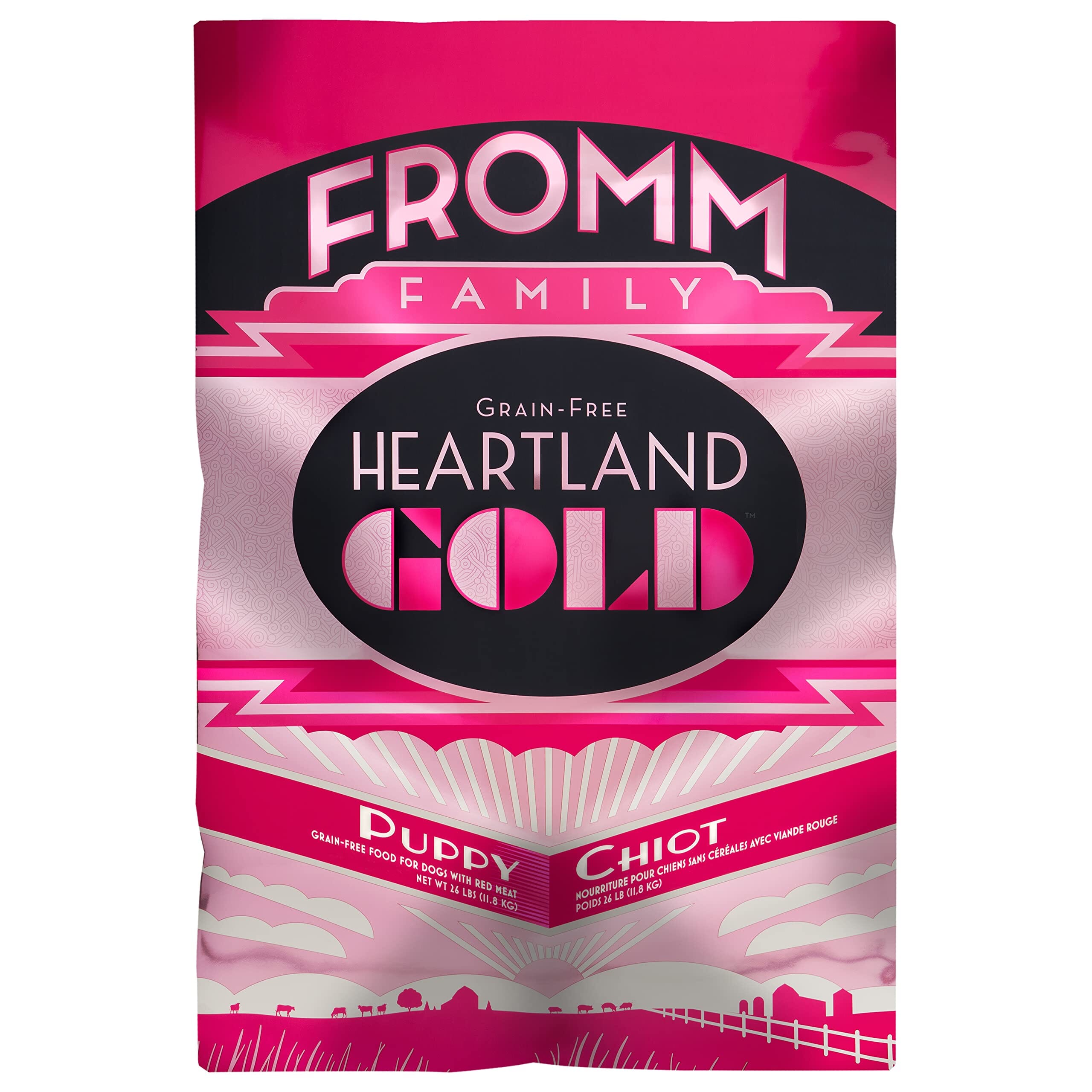 FROMM Heartland Gold Puppy Grain-Free Dry Dog Food 26 Lbs 