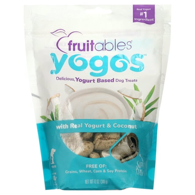 Fruitables Yogo's Roll-Up Yogurt and Coconut Soft and Chewy Dog Treats - 12 Oz Default Title