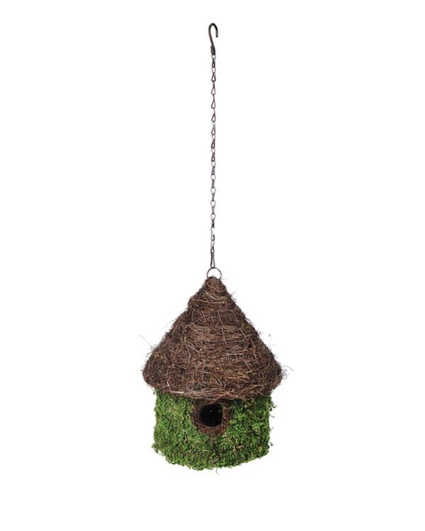 Galapagos Bungalow Woven Birdhouse - Fresh Green - 11 in X 15 in