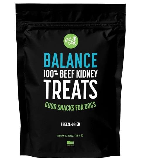 Get Joy Superfood Balance 100% Beef Kidneys Freeze-Dried Natural Dog Treats 16 Ounce