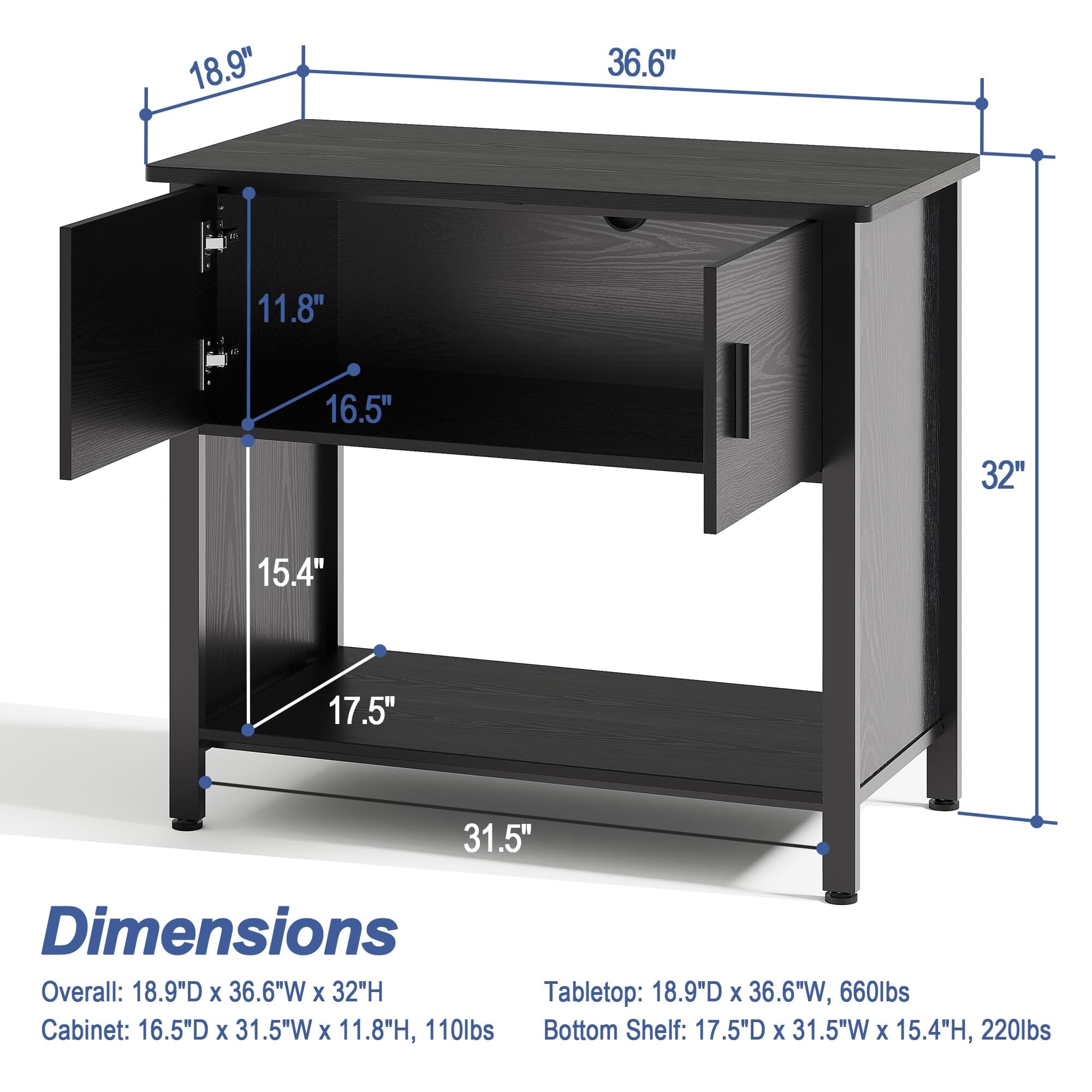 Goal Sporting Goods Iron Queen Anne Aquarium Stand - 36