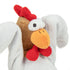 GoDog Action Battery-Free Reacting Squeaky Chicken Plush Dog Toy - Tan  