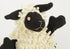 GoDog Barnyard Buddies Lamb Squeak and Plush Dog Toy - Cream - Large  